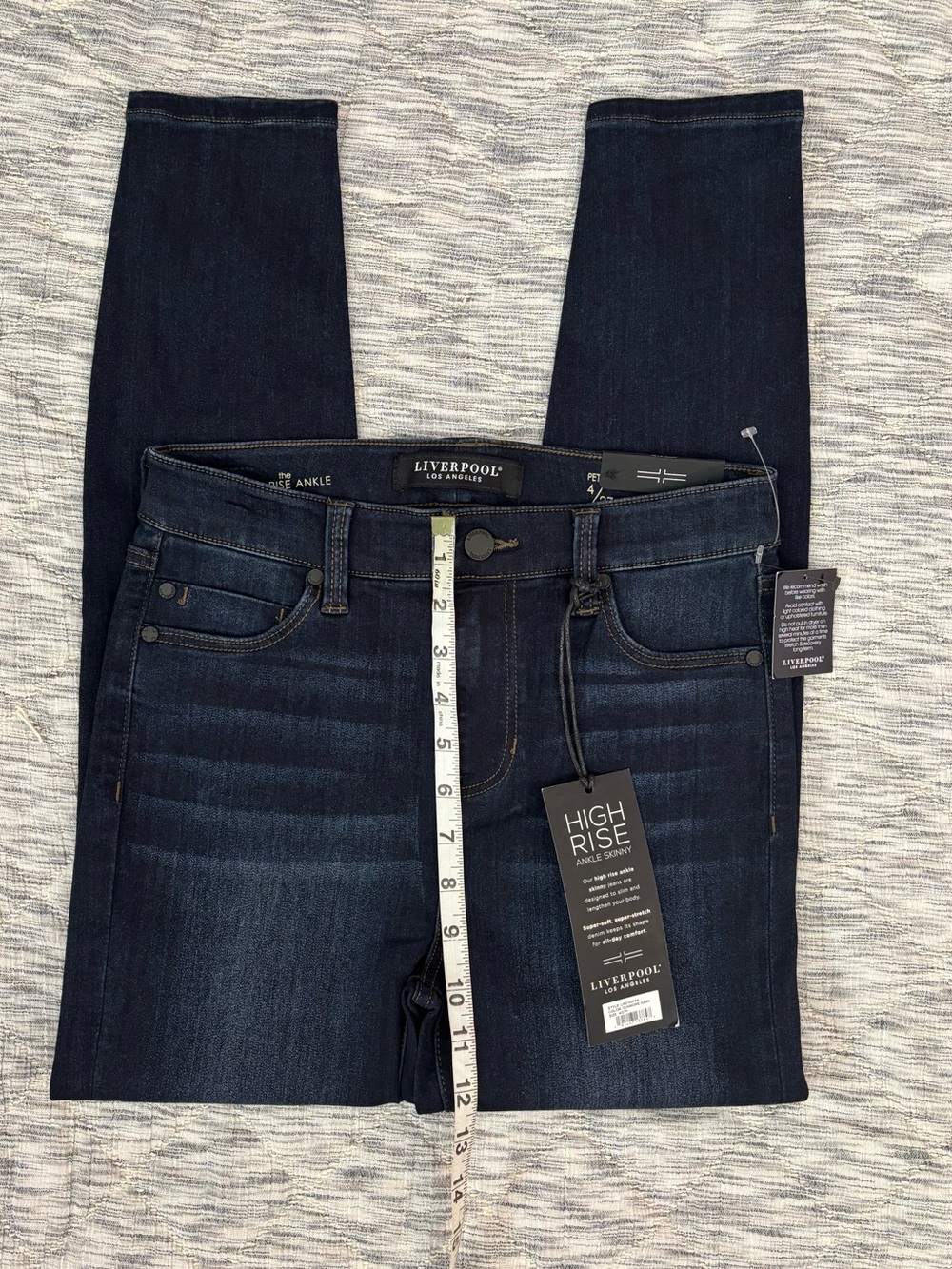 Liverpool High Rise Abby Ankle Skinny Jeans Sz 4/27P NWT | Liverpool Jeans NEW- - Picture 8 of 11